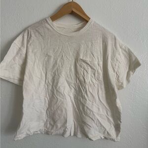 Universal Thread Cream Short Sleeve Tee